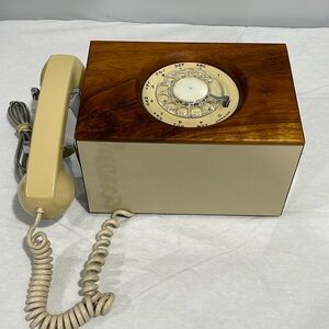 Mid-century 60s vintage retro rotary dial phone Paul Nelson Industries